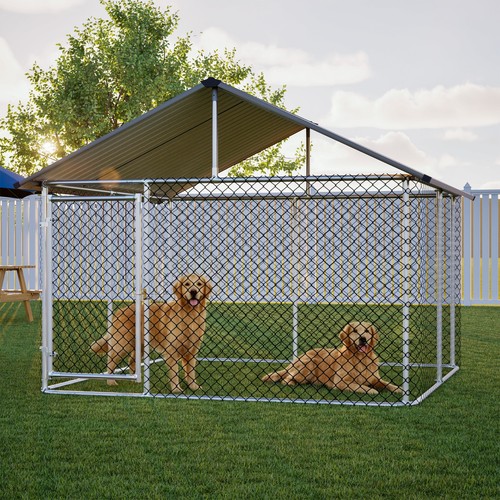 Outdoor dog kennel - 7.5'x7.5',